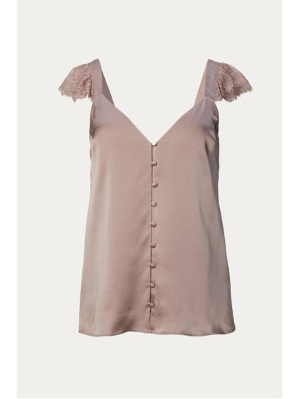Cami NYC Victoria Pink Silk Lace Cami